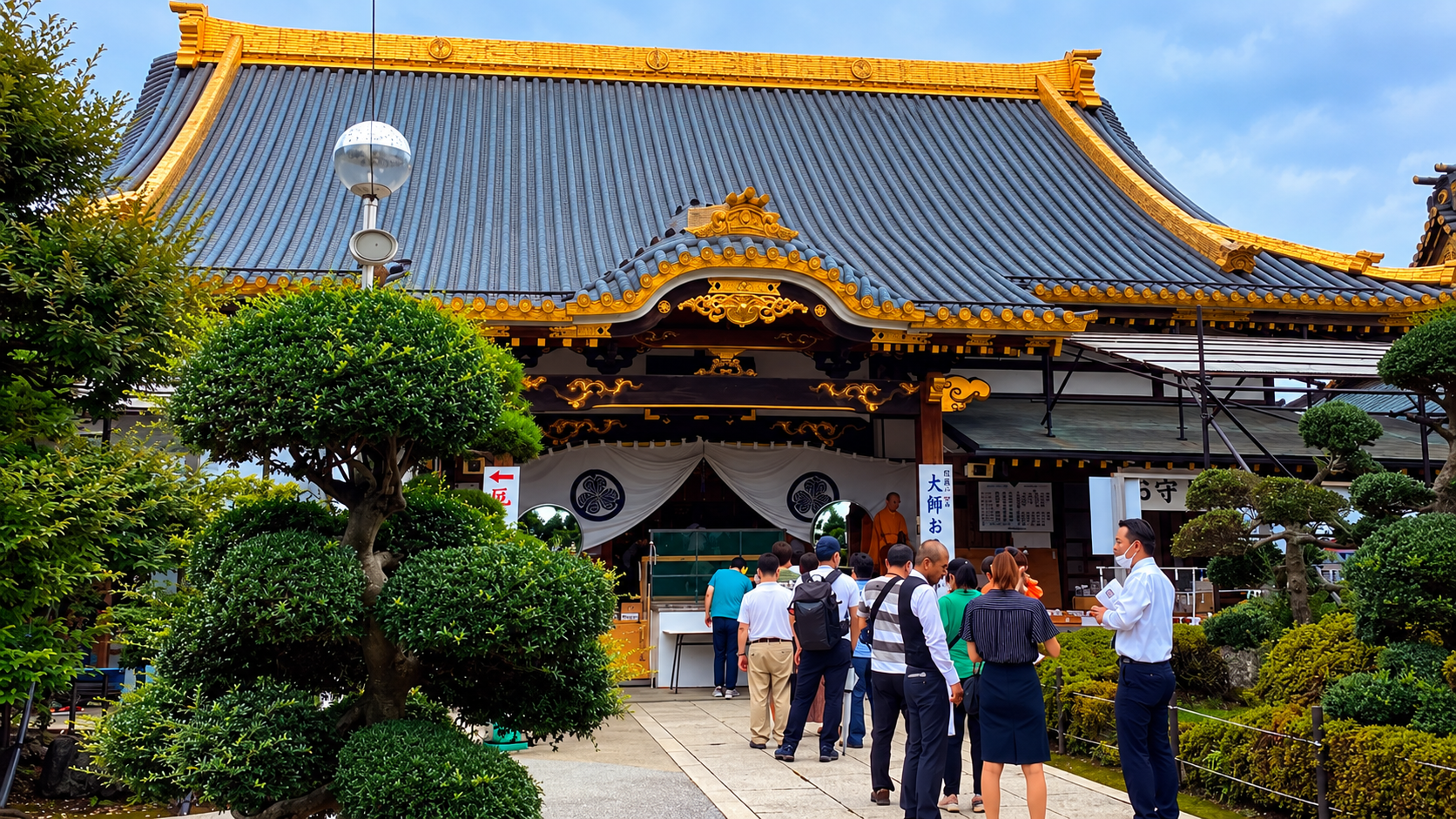 Sano Yakuyoke Daishi temple in Tochigi, known for yakuyoke ceremonies
